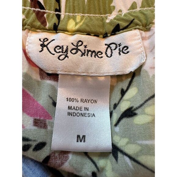 Key Lime Pie Tropical Pattern Skirt Size Medium - Picture 4 of 4